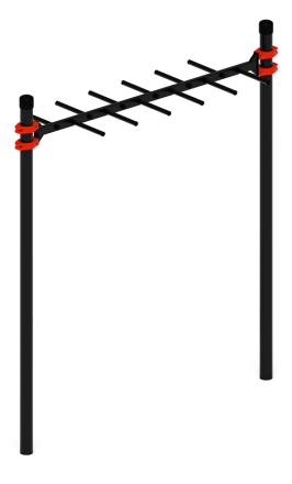 Воркаут 108 красный ВТ 12.10-01, фото 2