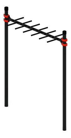 Воркаут 108 красный ВТ 12.10-01, фото 1