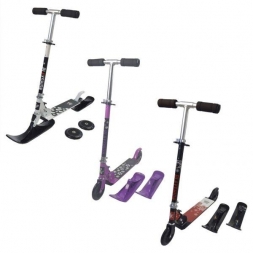 Самокат-снегокат 2в1 Kids SnowScooter Playshion WS-SX, фото 1