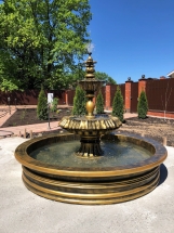 Фонтан Королевский в золоте