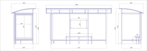 Автобусный павильон &quot;Стандарт-Л5&quot;