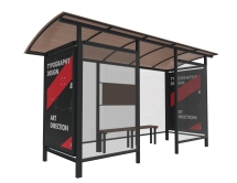 Автобусный павильон &quot;Стандарт-Л5&quot;