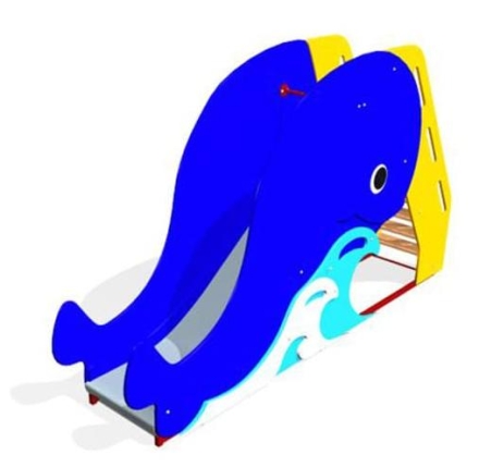 Детская горка Китенок ЗНГ 014 для игровых площадок, фото 1