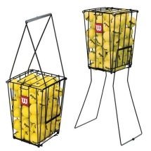 Корзина для тен. мячей Wilson Ball Pick-Up, арт. WRZ323700,на 75 мячей, металл, лого Wilson, черный Корзина для тен. мячей Wilson Ball Pick-Up, арт. WRZ323700,на 75 мячей, металл, лого Wilson, черный