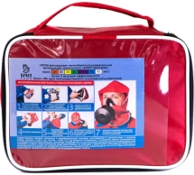 Малогабаритный универсальный фильтрующий самоспасатель БРИЗ 3401 ГДЗК сумка 502403001 Малогабаритный универсальный фильтрующий самоспасатель БРИЗ 3401 ГДЗК сумка 502403001