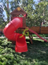 Детская площадка IgraGrad Клубный домик 3 с трубой Детская площадка IgraGrad Клубный домик 3 с трубой