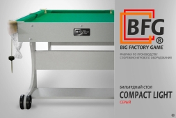 Бильярд BFG Compact Light 5 (Серый), фото 10 Бильярд BFG Compact Light 5 (Серый), фото 10