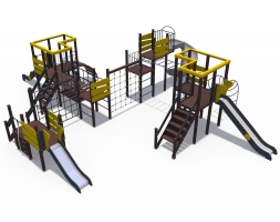 Игровой комплекс Геометрия Н-900,1200 и 2000 ДИО 09040, фото 1