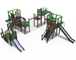 Игровой комплекс Геометрия Н-900,1200 и 2000 ДИО 09040, фото 5