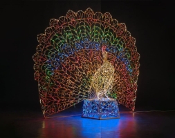 Световая фигура Павлин №1 002, фото 1