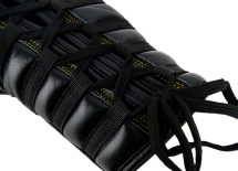 (UFC Премиальные тренировочные перчатки на шнуровке черные - 16 Oz) (UFC Премиальные тренировочные перчатки на шнуровке черные - 16 Oz)