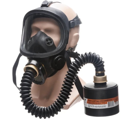 Противогаз фильтрующий ДОТ 600 А3АХР3 R D с маской ППМ-88 рост 2 размер С 102-133-0060, фото 1