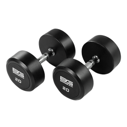 BRONZE GYM BG-PA-DB-R200 Гантель обрезиненная 20 кг
