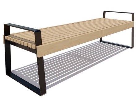 Банкетка Белгород, Лиственница 1,5 м, фото 2