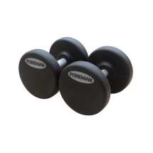 Гантели фиксированные обрезиненные FOREMAN FM/ARD-22KG, пара
