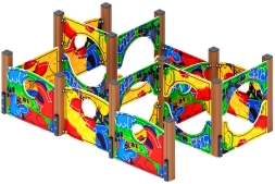 Лабиринт Кубик 3 (граффити) МФ 20.01.03-10, фото 3