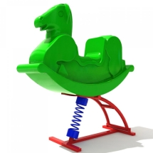 Качалка на пружине Лошадка для детской игровой площадки