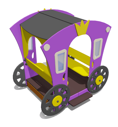 Игровой макет Карета ВСТ 5119 для уличной площадки, фото 1