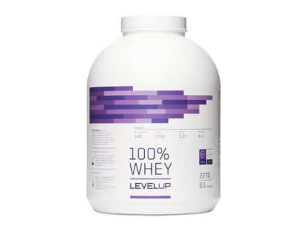 Концентрат сывороточного белка Level Up 100% WHEY 2270гр., фото 1