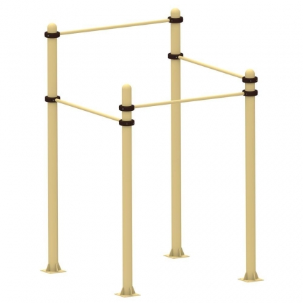 Четыре разноуровневых турника YSK25, фото 1