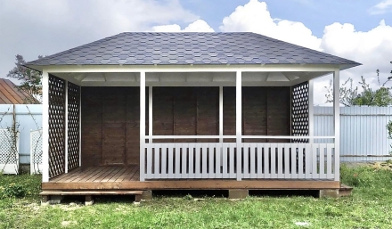 Прямоугольная беседка ФИНЛЯНДИЯ, фото 1