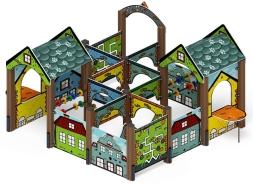 Лабиринт Кубик 4 (город) МФ 20.01.04-01, фото 2