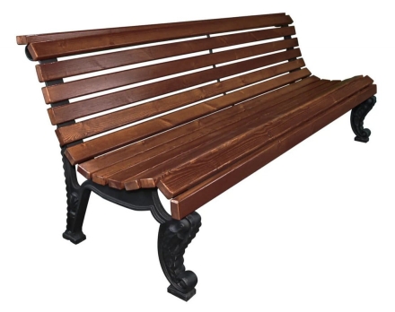 Скамейка Керчь, Лиственница 0,6 м, фото 5