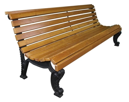 Скамейка Керчь, Лиственница 0,6 м, фото 2