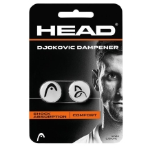 Виброгаситель HEAD Djokovic Dampener, белый Виброгаситель HEAD Djokovic Dampener, белый