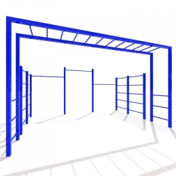 Уличный Спорткомплекс 1 для игровой площадки, фото 2