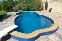 Бассейн 8,2х3,7х1,25-1,7м. Фицрой Marshall Pools (чаша)