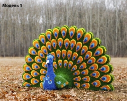 Топиари павлин Радужный Модель 3 - газон Eco, фото 7