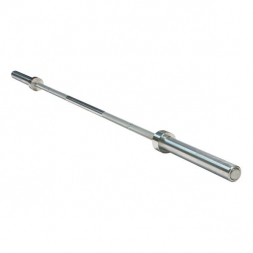 Гриф олимпийский прямой 86&quot;, до 679 кг, хромированный (класс-SILVER), фото 1
