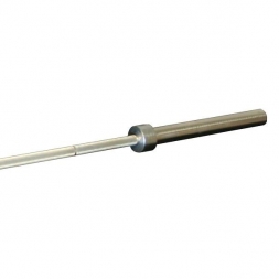 Гриф олимпийский прямой 86&quot;, до 679 кг, хромированный (класс-SILVER), фото 2
