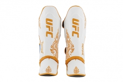 (UFC Premium True Thai Защита голени, цвет белый/голубой, размер M), фото 1