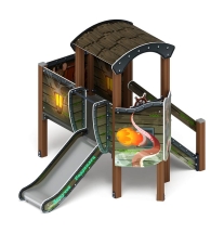 Катерок (Летучий Голландец) - ДИК 1.03.3.01-11 - Игровой комплекс H=750