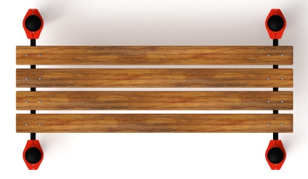 Воркаут 108 красный ВТ 12.12-01, фото 4