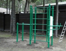 Турник, брусья, вертикальный пресс, шведская стенка СВС-68