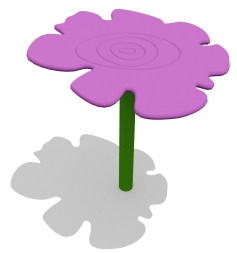 Песочный столик Цветок h 450мм 02018.21 для детской площадки, фото 1