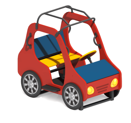 Игровой комплекс Машина ИО-07.1 для детской площадки, фото 1