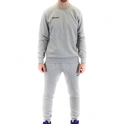 Костюм тренировочный муж. &quot;MIKASA&quot;, арт. MT547-0186-2XL, р.2XL, хлопок, полиэстер, утепл., св.серый