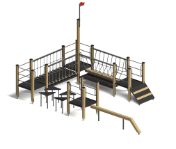 Спортивный комплекс СО-39.1 для детской площадки