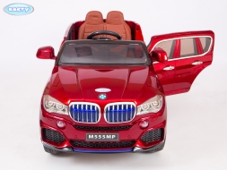 Электромобиль BARTY BMW X5 кузов F-15 M555MP с пультом (Вишневый глянец) М555МР, фото 2 Электромобиль BARTY BMW X5 кузов F-15 M555MP с пультом (Вишневый глянец) М555МР, фото 2