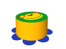 Пуфик &quot;Макака&quot;