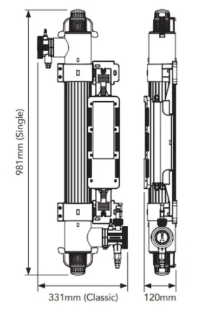 Ультрафиолетовая установка Elecro Quantum Q-65, фото 3