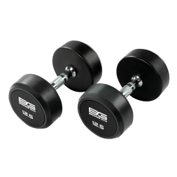 BRONZE GYM BG-PA-DB-R125 Гантель обрезиненная 12,5 кг