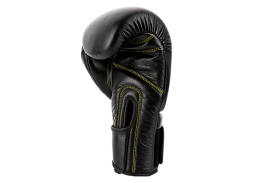 (UFC Премиальные тренировочные перчатки на липучке чёрные - 14 Oz), фото 3