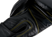 (UFC Премиальные тренировочные перчатки на липучке чёрные - 14 Oz) (UFC Премиальные тренировочные перчатки на липучке чёрные - 14 Oz)