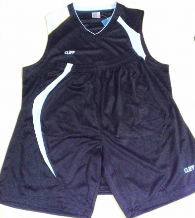 Форма баскетб. CLIFF 3206 дет. черная М, фото 1