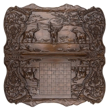 Нарды резные &quot;Слоны в Африке&quot;, Ustyan